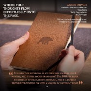 Notebook Brown Bear soft Cover A5